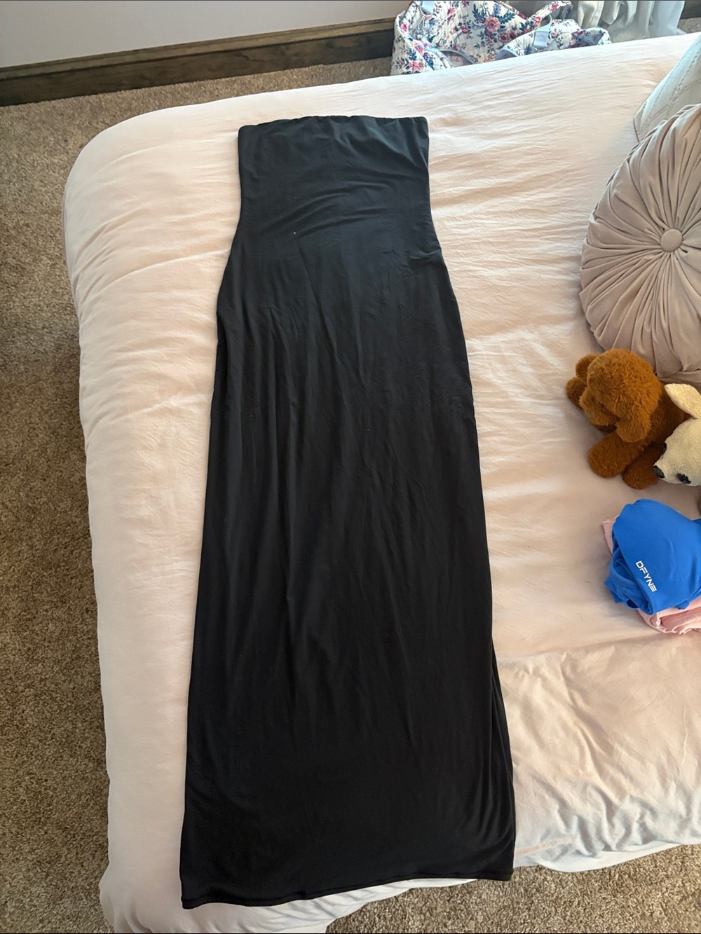 Skims black tube dress like new
